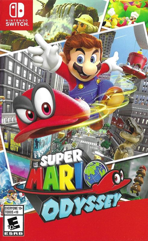 Super Mario Odyssey cover